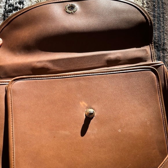 Vintage coach leather briefcase made in USA - Picture 4 of 8